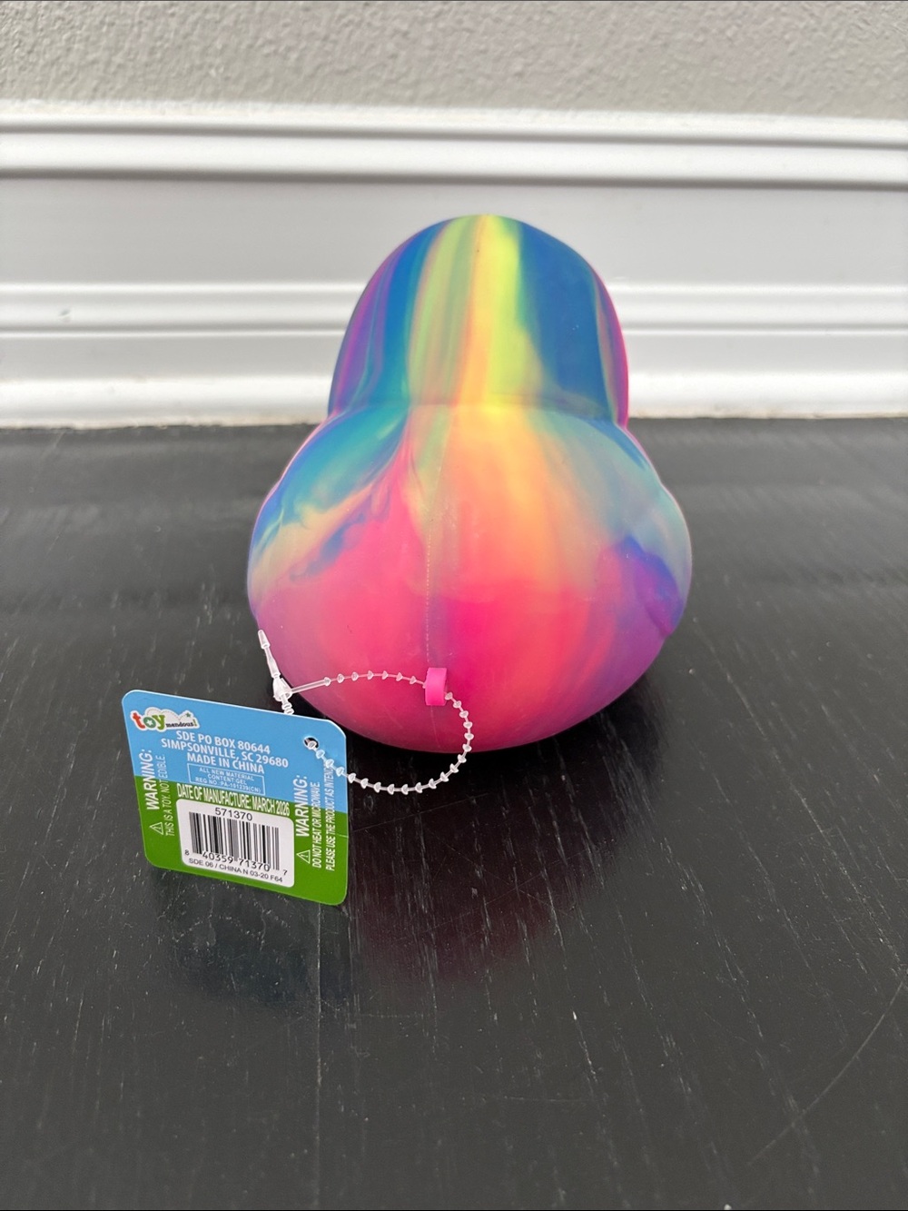 Sunny Days Jumbo Squeezy Ducks -
Tie Dye - Picture 3 of 11